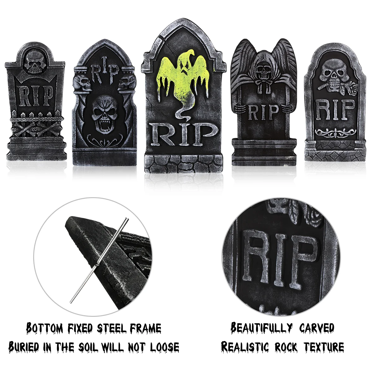 Gravestones Tombstone For Cemetery Tombstones Clearance Halloween Decoration Lawn Decorations Signs