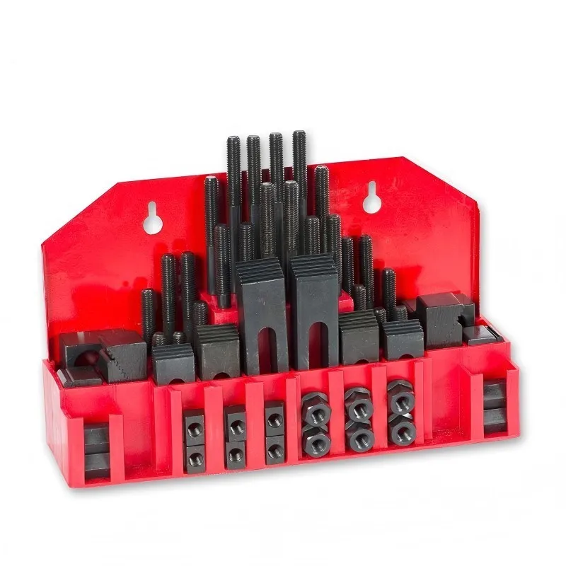 

M8 M10 M12 M14 M16 Mill Clamp Kit 58pcs Vice Clamping Tool A3 Material Used for Milling Machine Heat Deal