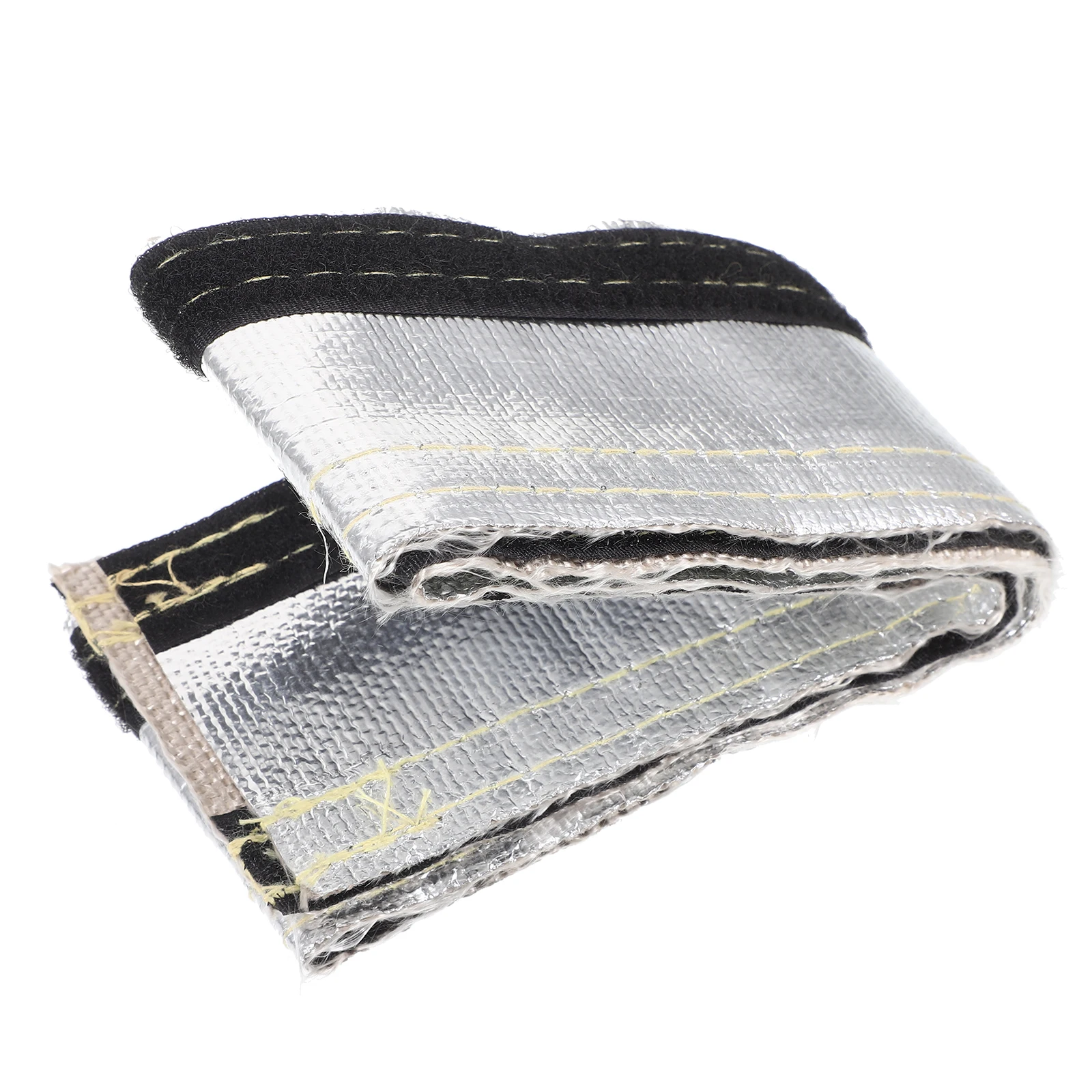 

Fiberglass Wire Sleeve Cover Car Heat Insulation Protection Exhaust Spark Wire Wrap High Temp Resistant Lightweight Flexible