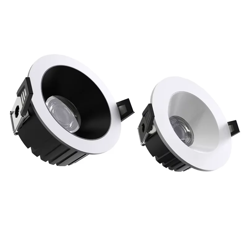LED النازل عكس الضوء الأضواء غرفة المعيشة ضوء السقف 7 واط 10 واط 12 واط 15 واط 18 واط 20 واط 24 واط إضاءة داخلية لا الضوء الرئيسي AC85-265V #4