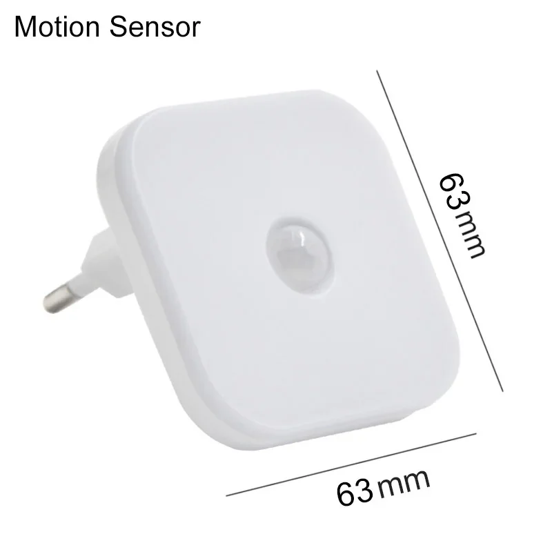 Nachtlicht Motion Sensor Mit LED Licht EU Stecker Lampen Kinder Nachtlicht Drahtlose Nacht Lampe Für Nachttisch Schlafzimmer