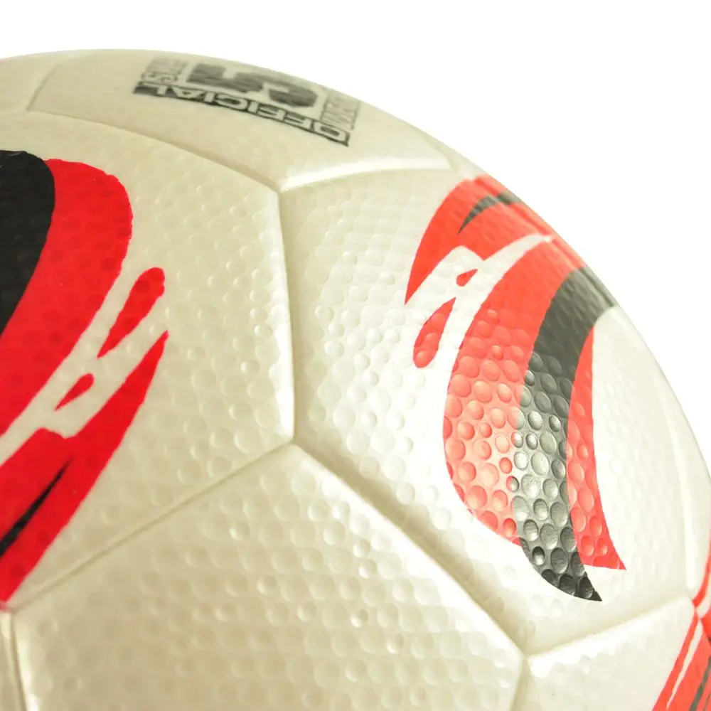 Pelota de deporte, artículos oficiales, tamaño y peso, máquina de fútbol cosida, pelotas de fútbol cosidas