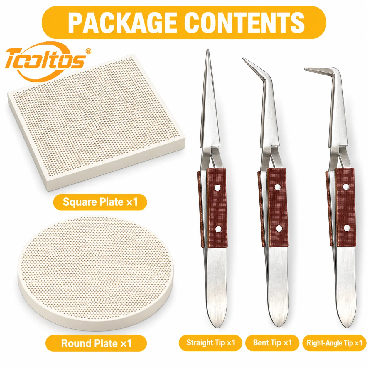 TOOLTOS 5PCS Jewelry Soldering - Jewelry Soldering Board Ceramic Honeycomb review and price