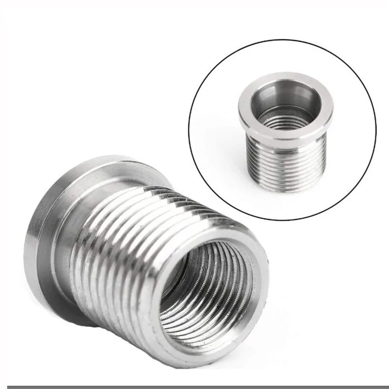 Premium 38900 Stainless Steel Spark Plug Port Insert for Ford Triton V10 Engines 4.6L 5.4L 6.8L - Performance Auto Part