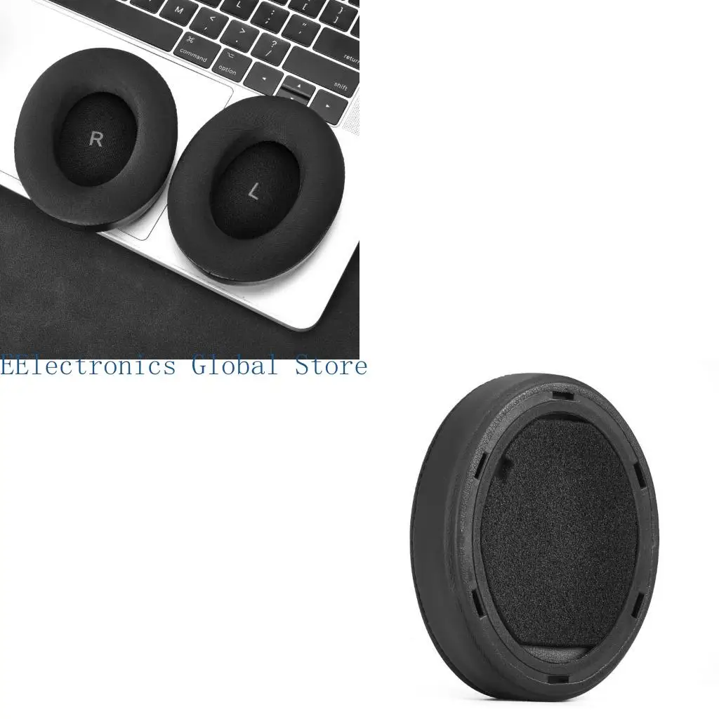 462B Refreshes Worn Headphone Ear Cushions with Replacement Ear Pad Compatible for Momentum4 /5, Mesh Pair with Easy Clip on