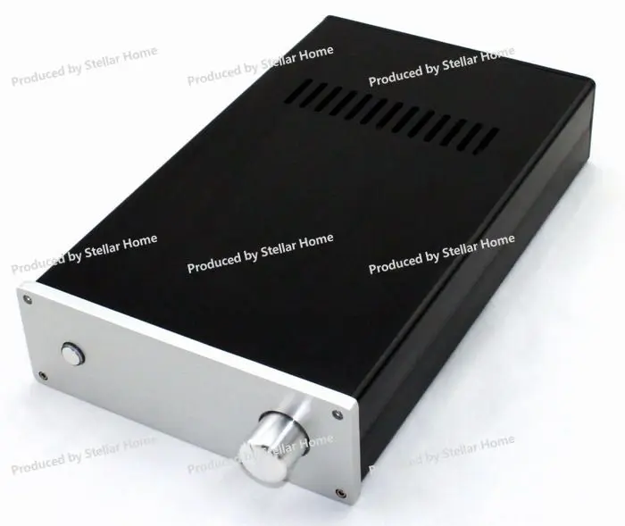 CJ0002-WA2 All Aluminum Chassis LM3886 Power Amplifier Chassis