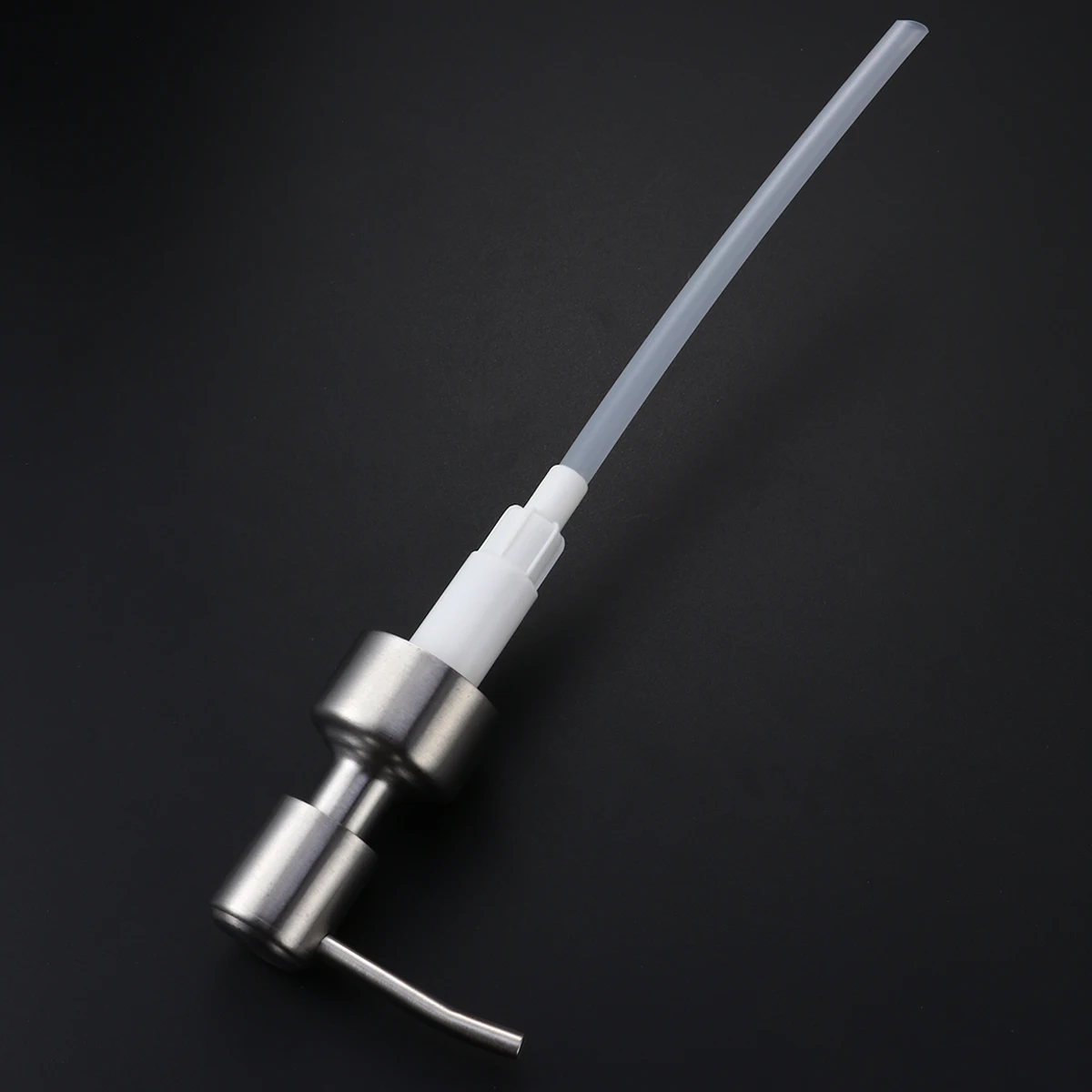 

1pc 304 Stainless Steel Replacement Pump Dispenser For Liquid Soap Lotion Shampoo Corrosion Resistant Home Use