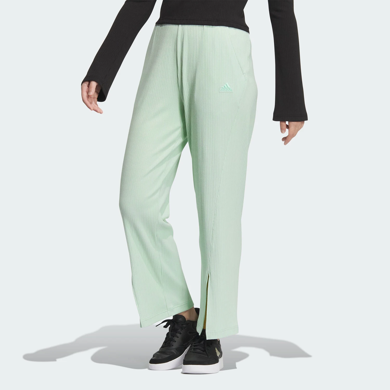 

Официальные оригинальные женские дышащие повседневные спортивные брюки Adidas 2024, JJ3605