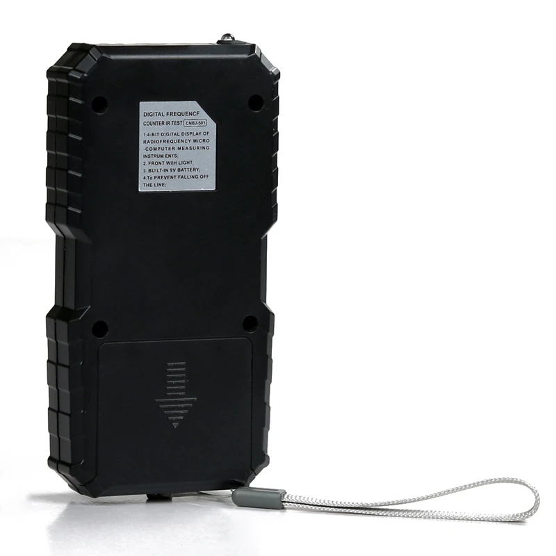 Imagem -05 - Controle Remoto Digital Freqüência Contador ir Teste Ferramentas Instrumento Luz Led Chaves do Carro Tester Freqüência Infravermelho 100m1g hz