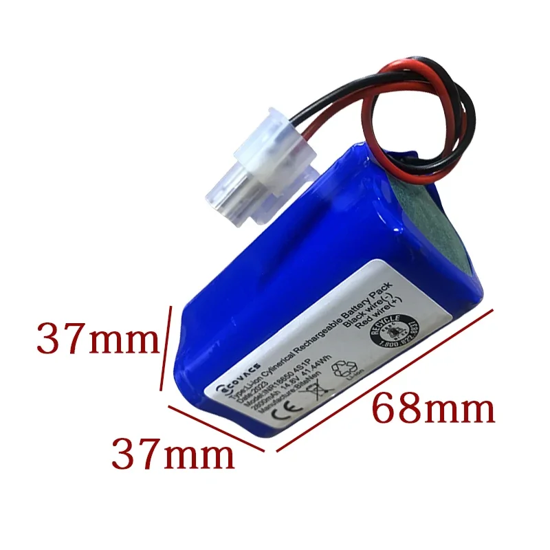 14.8V 2800mah Lithium Battery For ILIFE A4 A4s V7 A6 V7s Plus Robot Vacuum Cleaner ILife 4S 1P