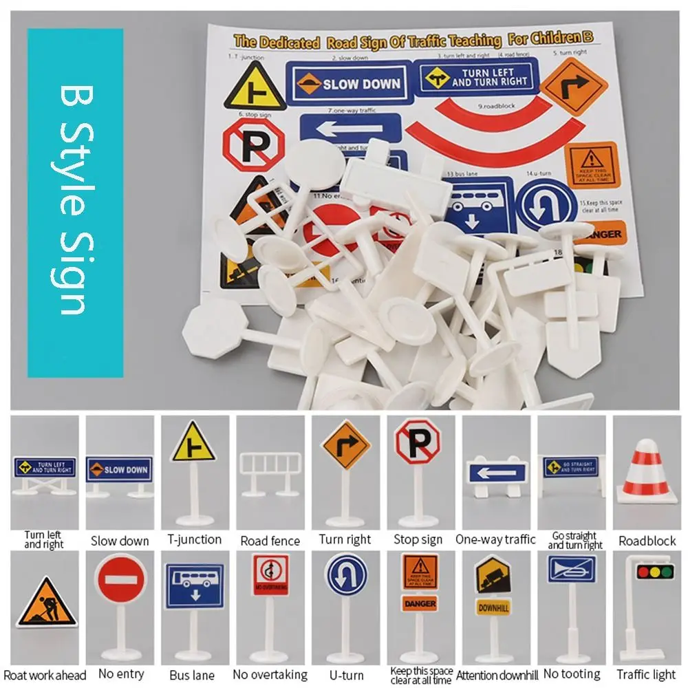 

Children Gift Toys Baby Play Mat DIY Traffic Road Signs City Parking Lot Roadmap Climbing Mats Toys Road Carpet Playmat