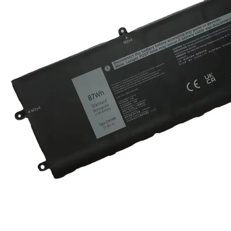 DWVRR 0017GN 0NR6MH batería de ordenador portátil para Dell Alienware X15 R1 Dell Alienware X17 R1 11,4 V 87Wh