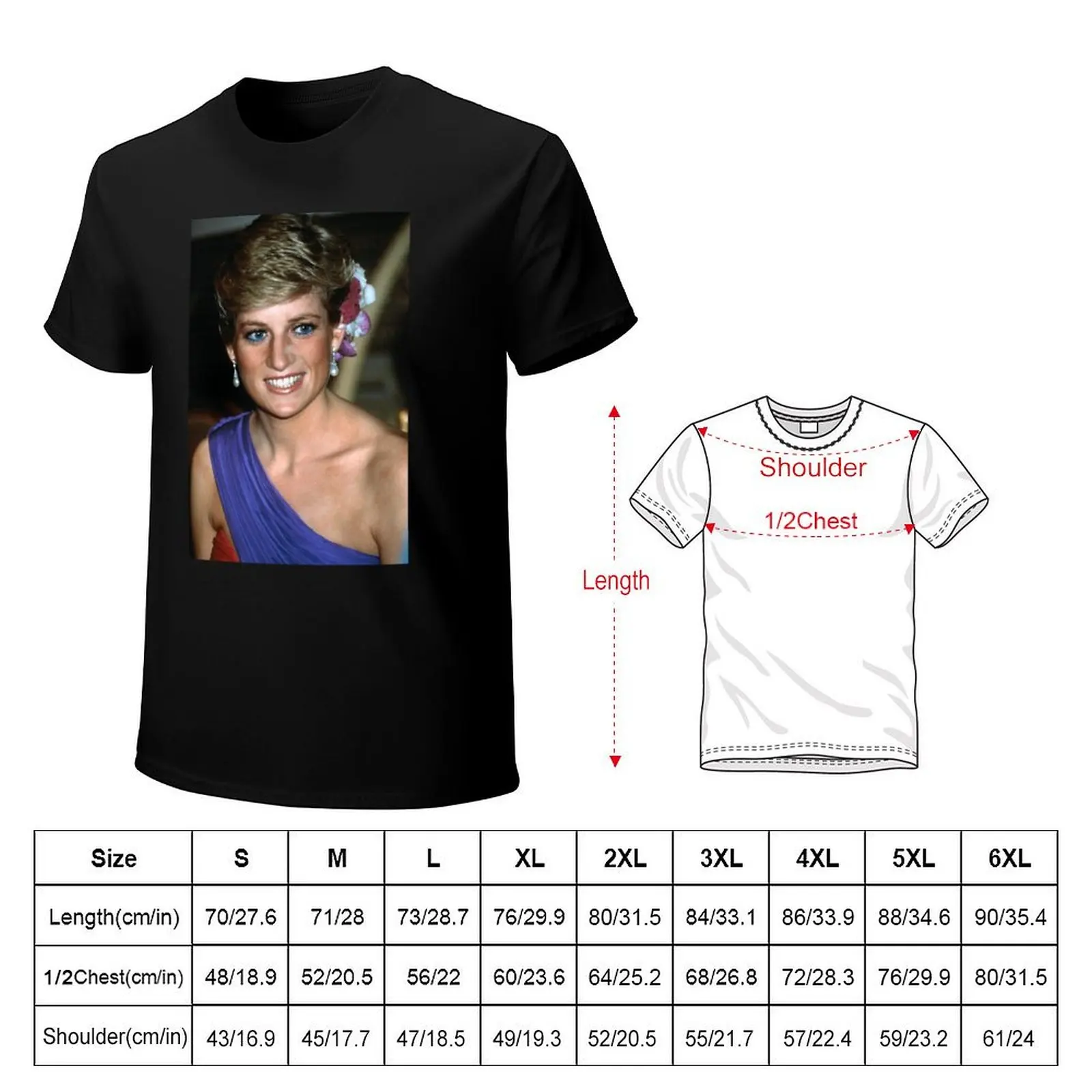 Beautiful! HRH Princess of Wales Fitted Scoop T-Shirt t shirt man casual T-Shirt