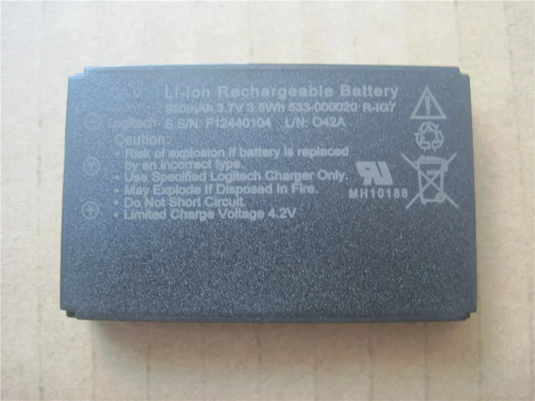 .。for Logitech harmony one 880 885 890 915 K43D remote control battery R-IG7.。