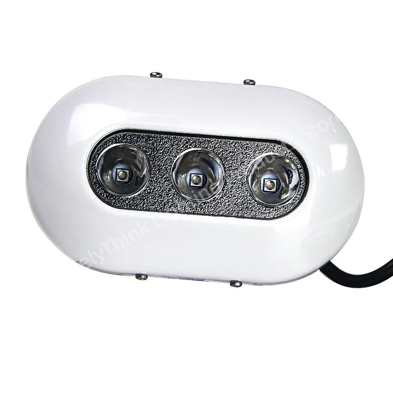 Luz LED Subaquática 10-30VDC/5,6W/15 ° /IP68/Azul