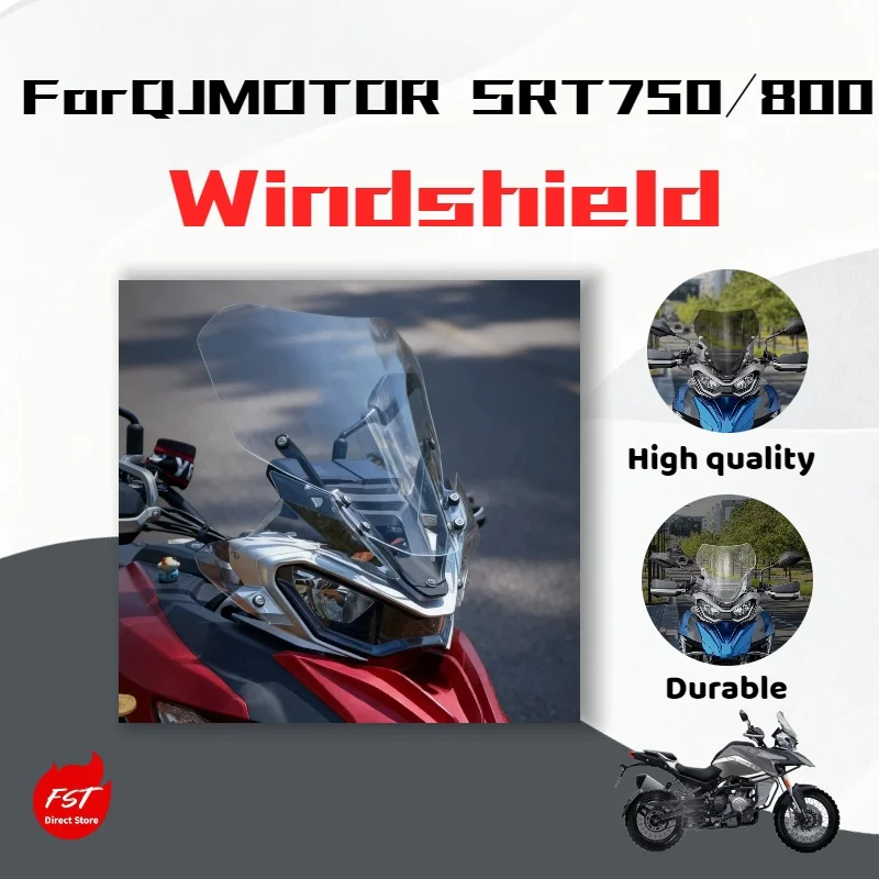 

For QJMOTOR SRT750 SRT800 modified to heighten the windshield front windshield