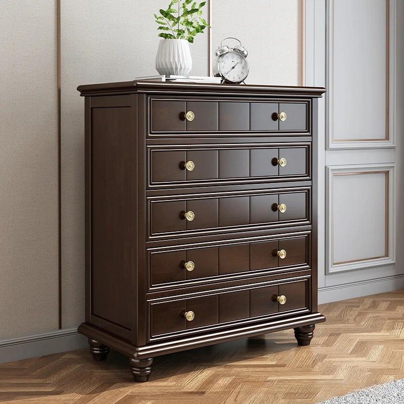 

solid wood modern cabinet Wooden light luxury locker kommoden Living room furniture möbeln für zuhause 5단 서랍장bedroom cabinet