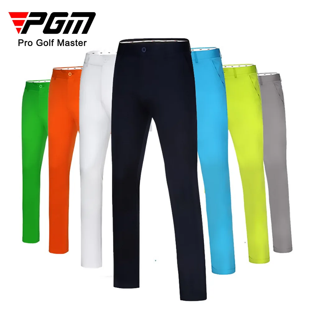 PGM Authentic Golf Pants Golf Clothing Summer Men Waterproof Trousers Comfortable Soft Breathable KUZ005