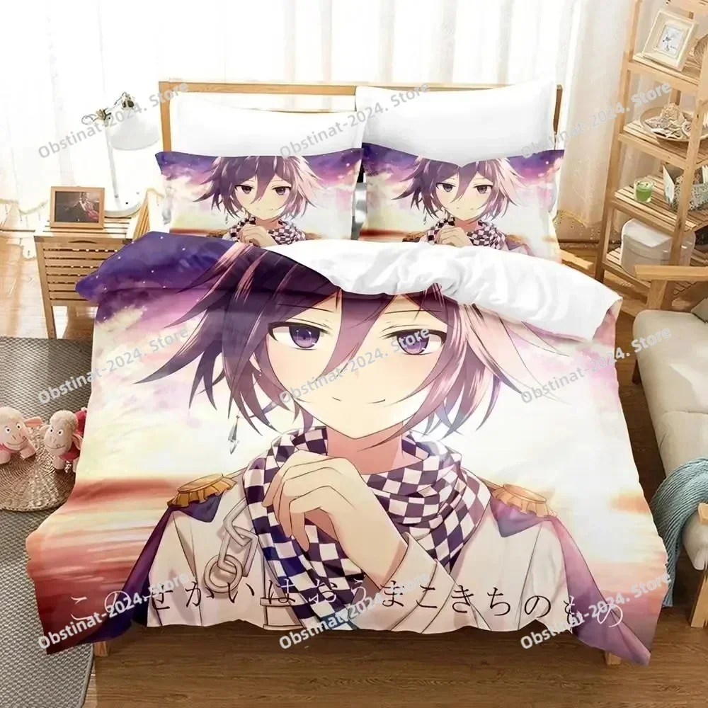 

Anime Danganronpa V3 Chiaki Nanami Bedding Set Duvet Cover Bed Set Quilt Cover Pillowcase Comforter king Queen Size Boys Adult