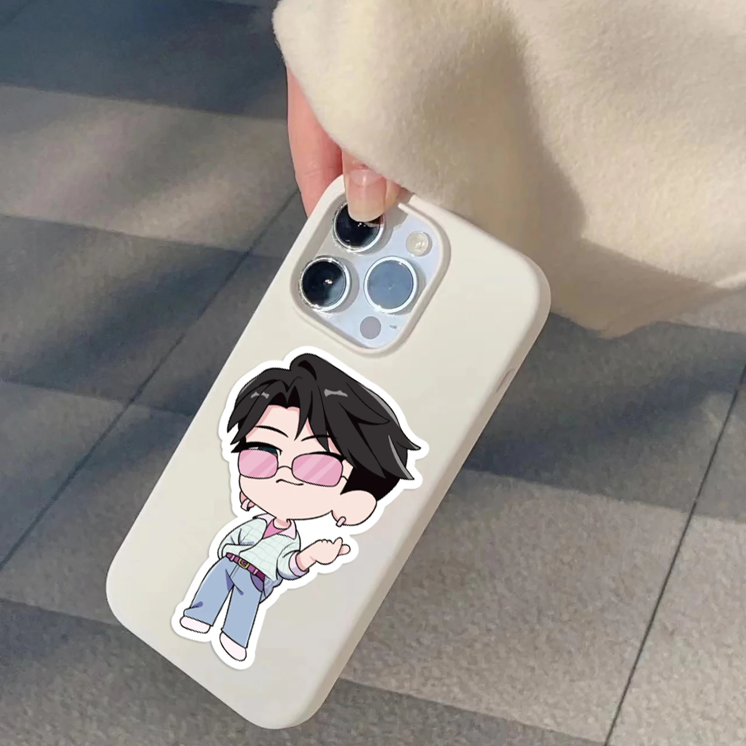 8/32 ورقة MINISO Kpop شيطان هنتر ملصقات Huntrix ملصقات ل سجل القصاصات الهاتف المحمول ملصق الديكور هدايا الحفلات #3