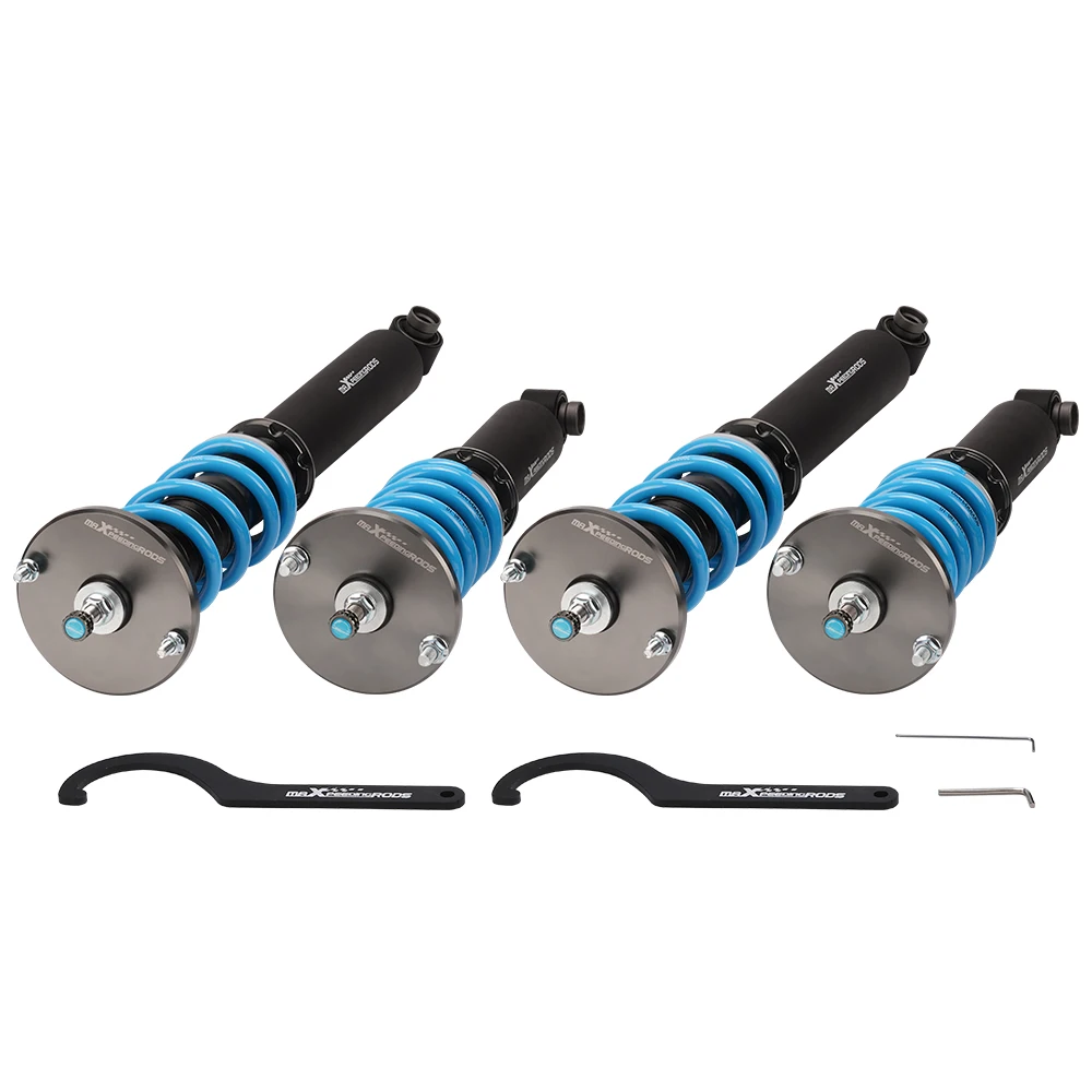 

24 Level Adjustable Coilover Kit For Nissan R33 GTS GTST Suspension Shock Struts Levels Coilovers Spring Kit