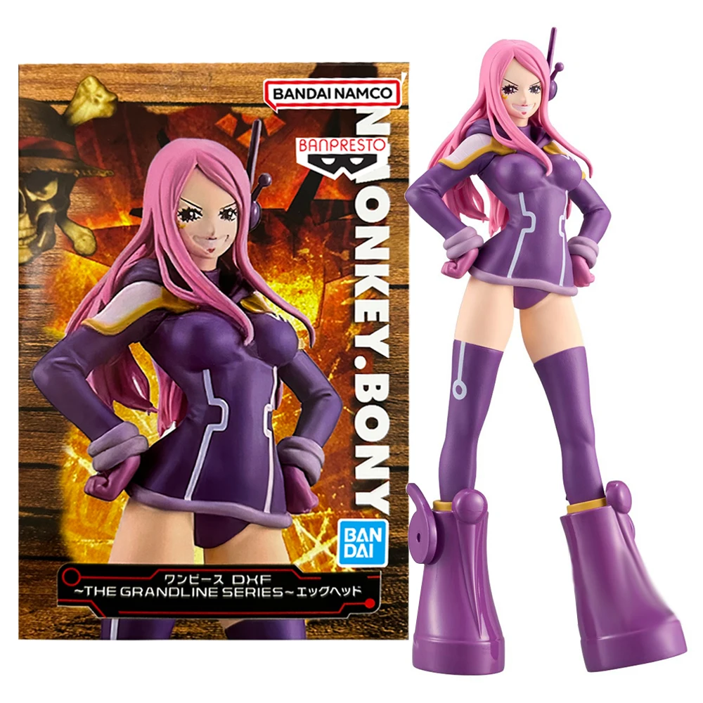 Figura de Bonney THE GRANDLINE SERIES Future Island Egghead Chapter Series, joyería de Anime de una pieza, modelo de juguete, figura de Aciton, 18CM