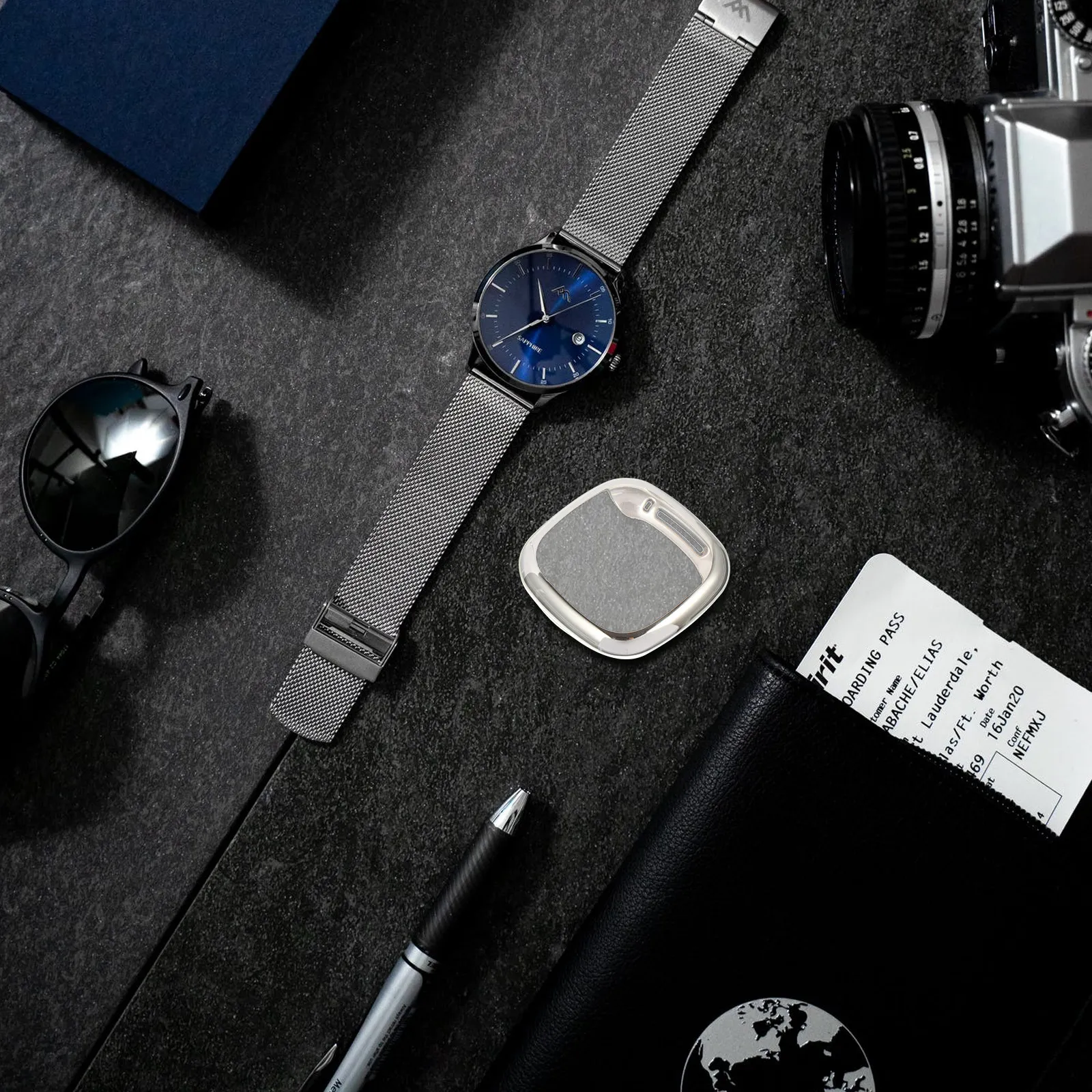 

1 шт. защитный чехол для часов с гальваническим покрытием, защитный чехол для экрана, совместимый с Fitbit Versa3 Sense, ударопрочный корпус