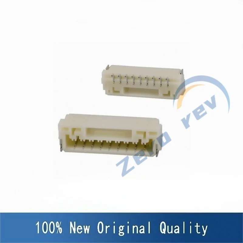 10-50Pcs 100% New SM09B-GHS-TB CONN HEADER SMD R/A 9POS 1.25MM