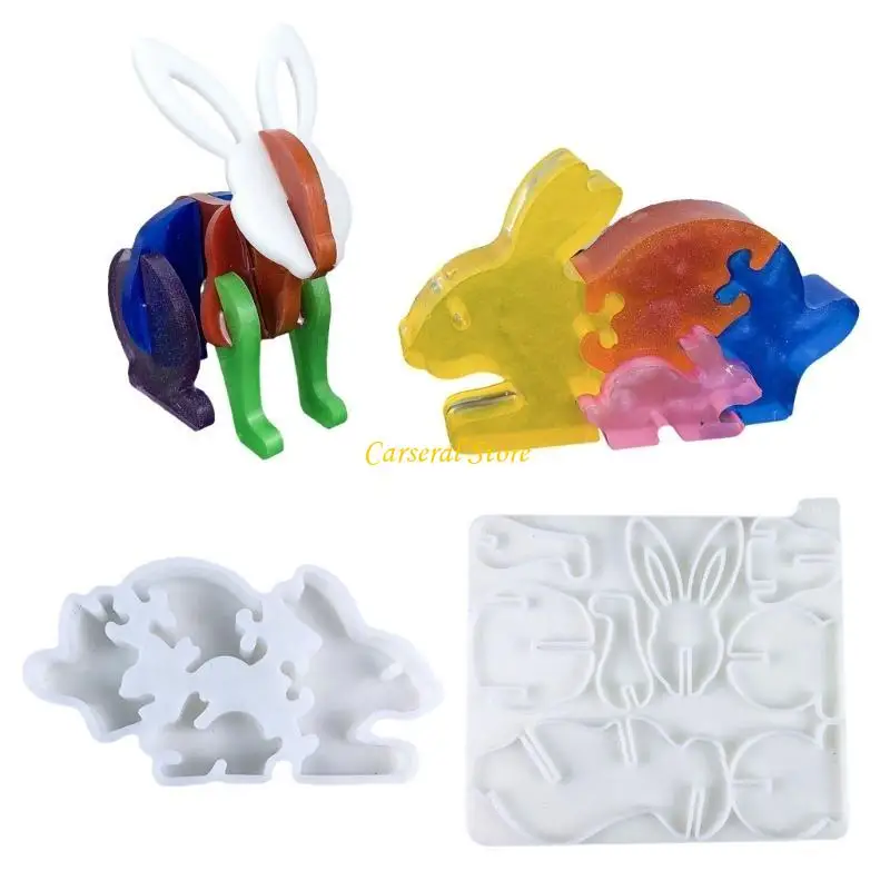 M4YF قالب سيليكون قوي لأصحاب شمعة الأرانب القابلة للتخصيص والمشاريع الفنية #5