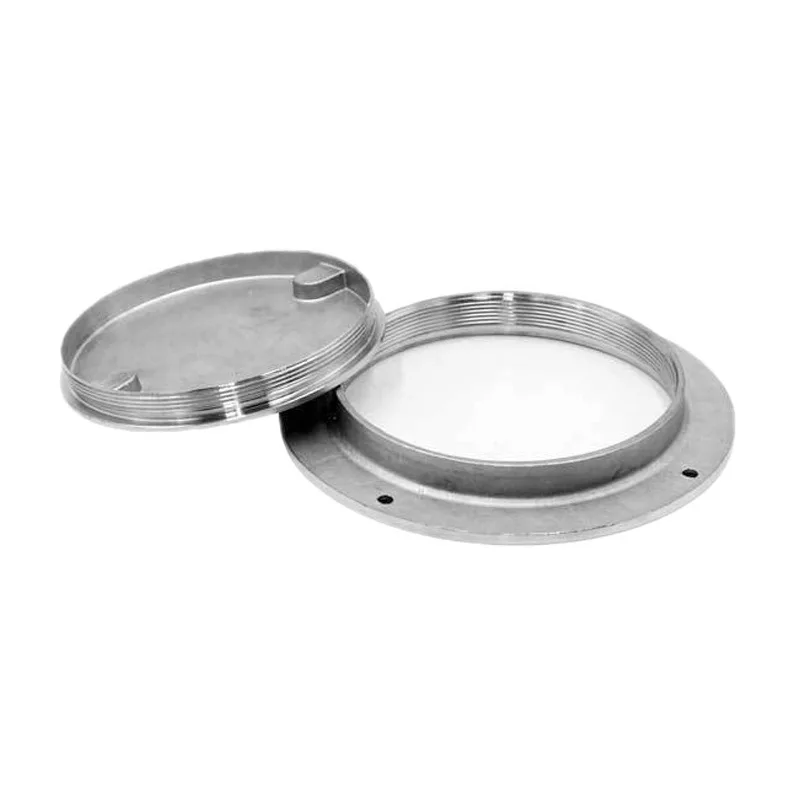 Stainless Steel Deck Disc 6-inch Yacht Handhole Cover Yacht Accessories Marine Hardware