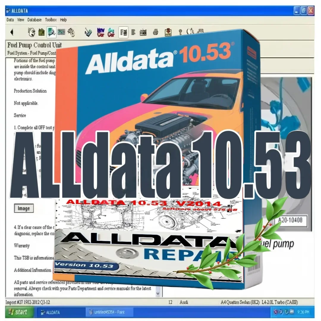 ALLDATA 10.53 برنامج إصلاح السيارات 2025 أداة تشخيص السيارات الأكثر مبيعًا مع مخططات الأسلاك لإصلاح السيارات autodata