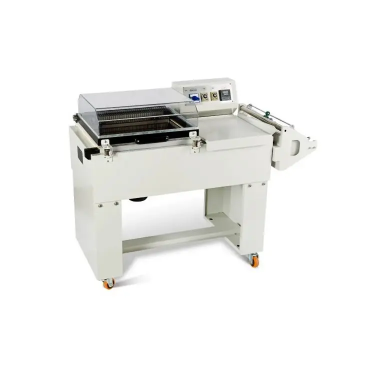 Packaging Machine POF Film Carton Book Bottle Semi Automatic 2 in 1 L Bar Sealing Heat Shrink Packing Wrapping Machines