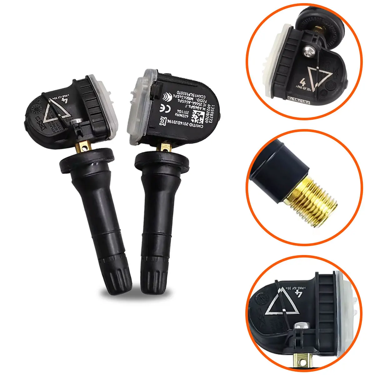 YONGRUN 4/8PCS タイヤ空気圧センサー監視システム 13598773 はビュイック キャデラック シボレー GMC 自動車部品に適しています