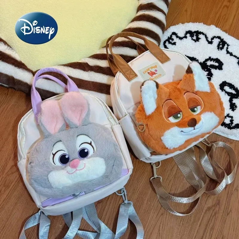 

Disney Judy Nick New Women's Backpack Cartoon Fashion Women's Shoulder Bag Multifunctional Casual Women's Bag Large Capacity