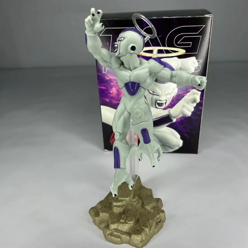 Nieuwe 22Cm Dragon Ball Gk Animatie Witte Frieza Theatrale Versie Scène Ornament Model Figuur