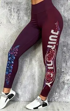 Women Mid Waist Fleece Lined Leggings Lemon Lime Fruit Print Soft Stretch Warm Fitness Workout Pants
