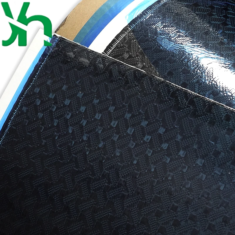 3k240g coffee bean pattern carbon fiber prepreg 120° curing can be used for automotive interior carbon fiber surface decoration