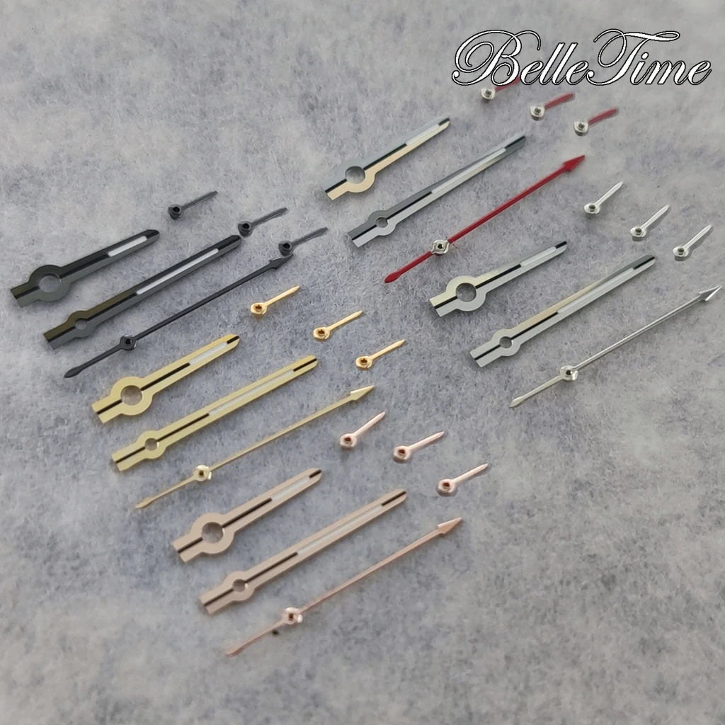 VK63 VK64 Quartz Movement High Quality 6Pins VK63A Watch Hands Silver Black Gold Rose Hands Green Luminous Watches Pointers image 4