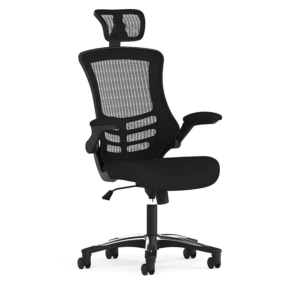 Contemporary Mesh Executive Swivel Office Chair - Black