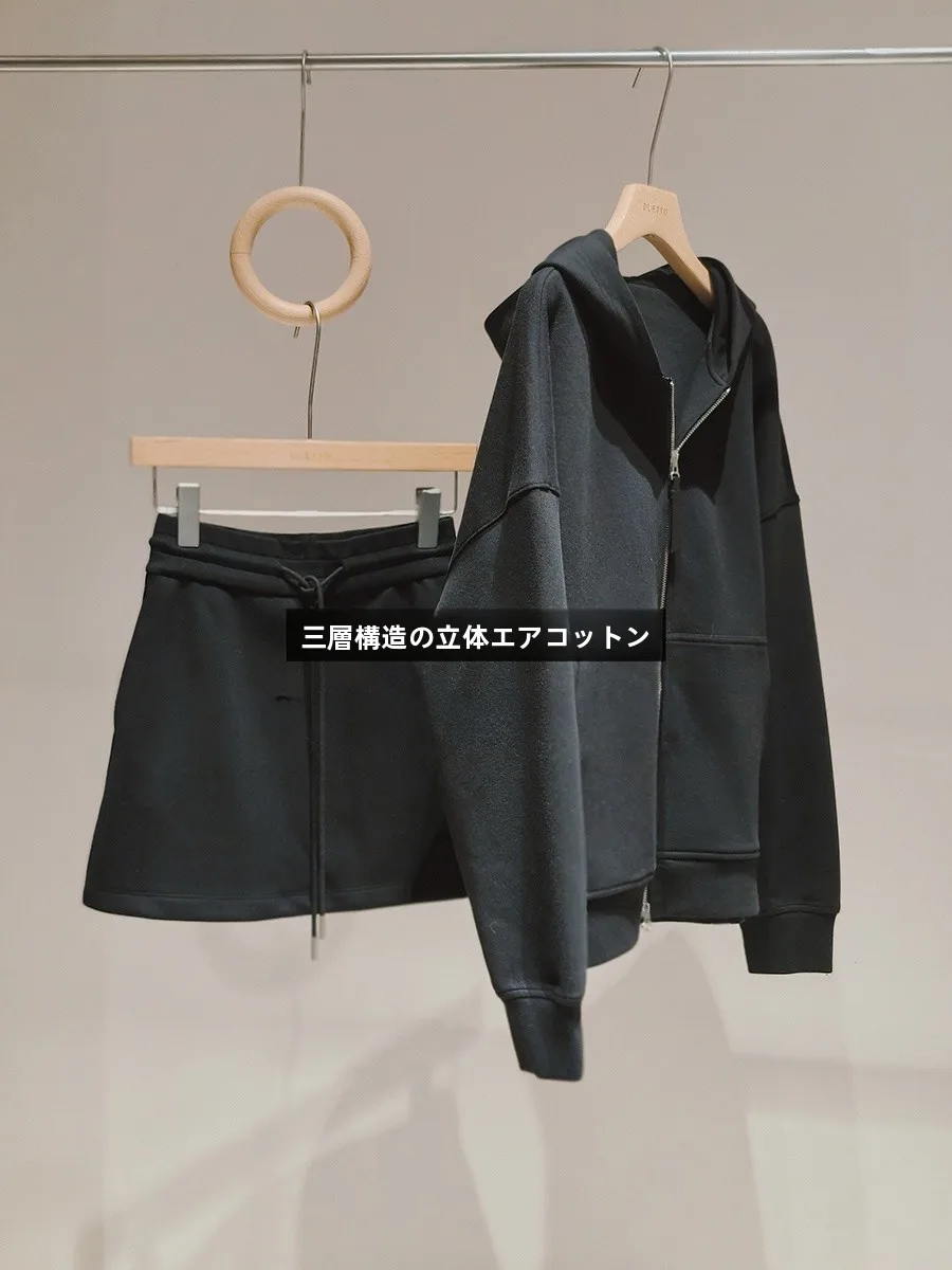 

Duetto Free Travel Series Women's Zipper Sweatirt Airy Cotton Soft Fluffy 3D Casual Sle Spring Faion Ladies' Clothing