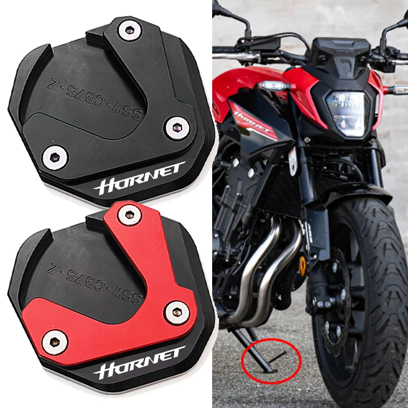 

For Honda CB 500 CB500 HORNET 500 2025 2026 2024 Motorcycle Accessories Kickstand Side Stand Extension Pad Hornet 600 900 CB600F