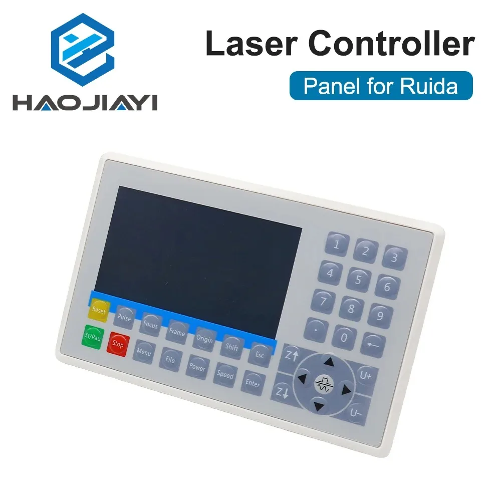 Ruida Controller Panel Display for CNC Laser Cutting Machine Compatible with RDC6445G RDC6442S RDC6432G RDC6332G/M RDLC320-A