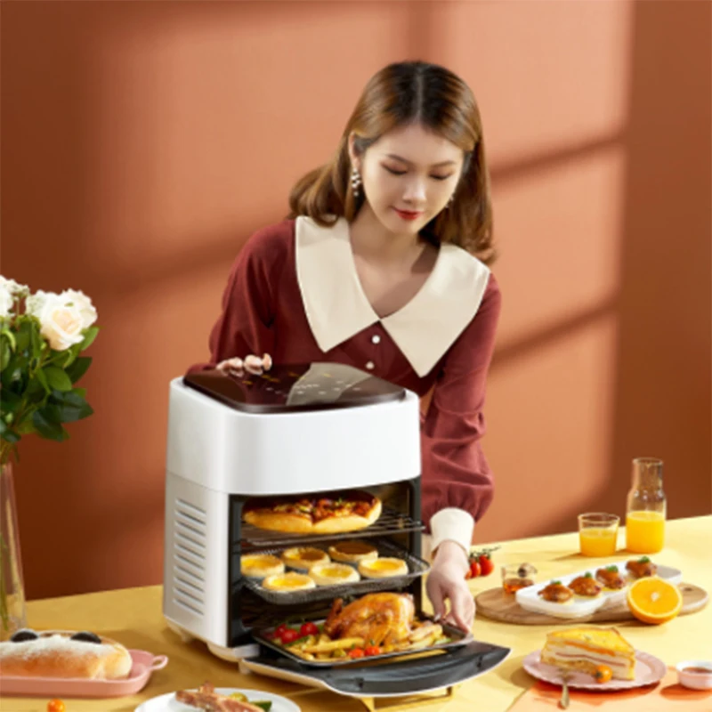 

Air Fryer Household Large-capacity Oven Multi-functional Automatic Intelligent Electric Fryer Chip Machine