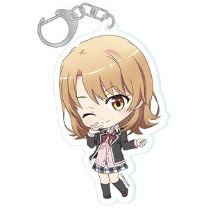 Charm Anime Fans Gifts My Teen Romantic Comedy Snafu Climax Puchichoko Acrylic Keychain HD Figures Swimwear Ornament About 6cm