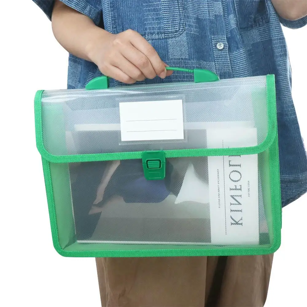 Wallet Accordion File Pouch Home Organization Expanding File Folders File Wallet Document Bag File Folder File Storage Bag