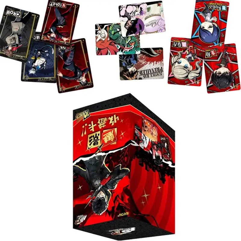 Tarjeta KAYOU Persona 5 Royal ‌ Tarjeta Coleccionable de la Serie Phantom, Edición Especial del Productor del Juego, Tarjetas de Anime, Juguetes y Regalos
