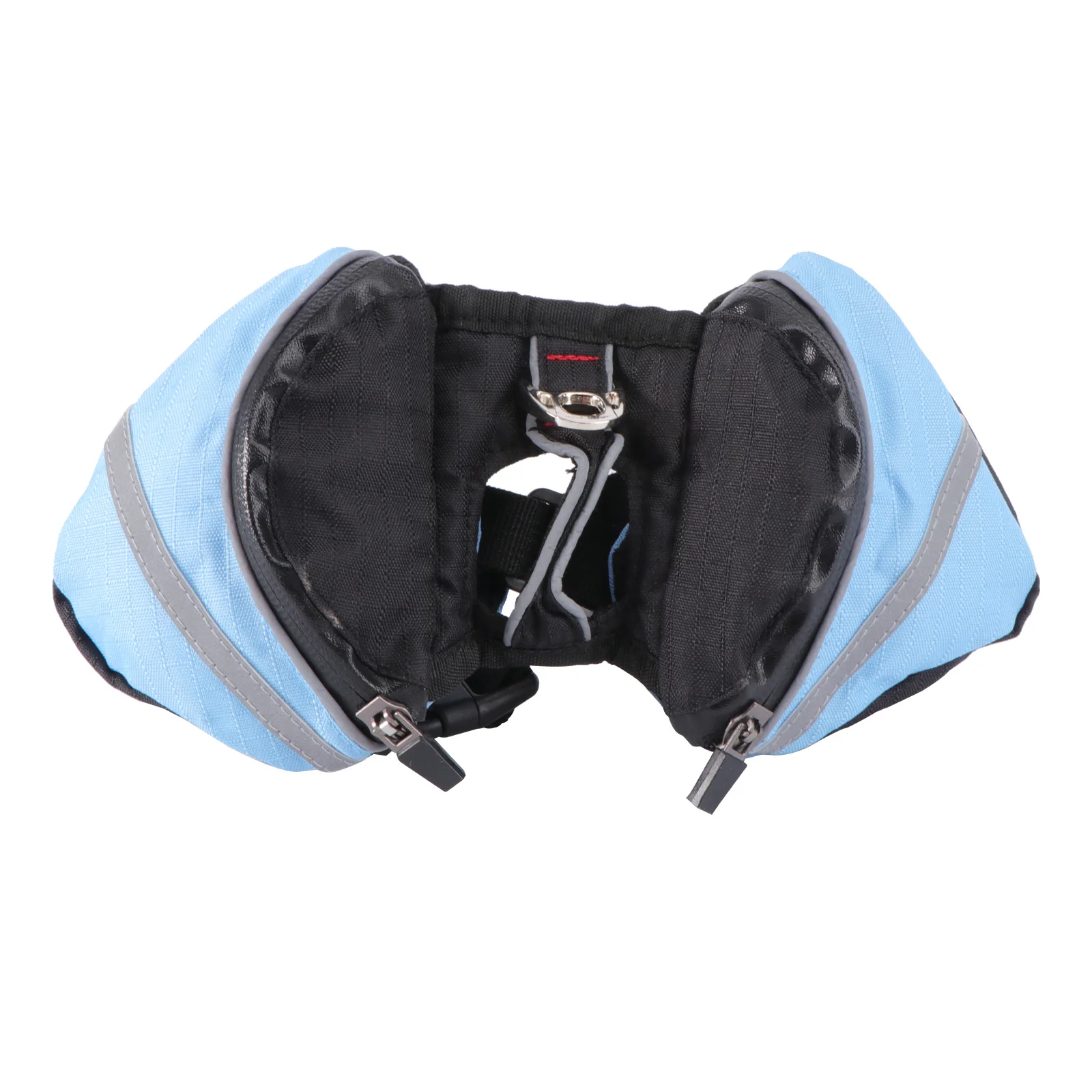 

Pet Dog Backpack Blue Size Xs Multi-Pocket Sports Outdoor Breathable Hound Pack for Travel Camping Hiking Dog Rucksack