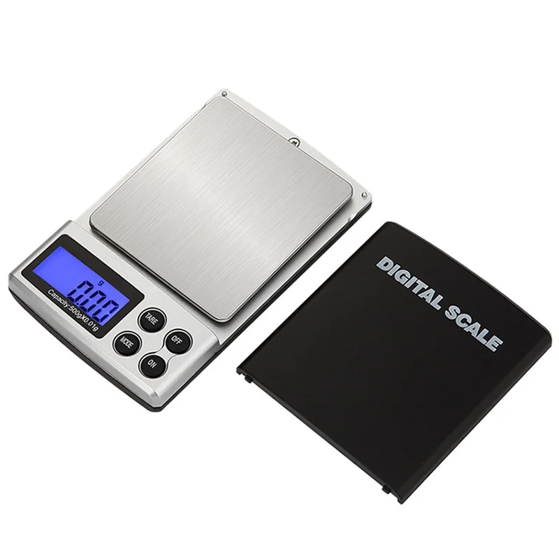 2000g 0.1g Mini Electronic Scale 0.1g 2kg 2Digital Scales Electric Balance Weight Pocket Scales LCD Display pocket scale balance