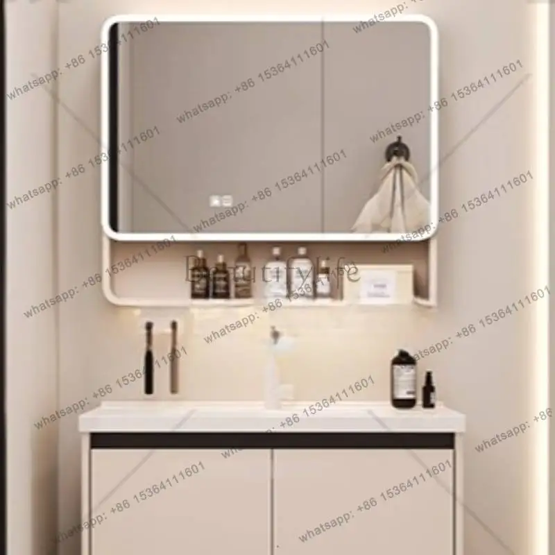 LSMirror Luxury Bathroom Storage Cabinet Drawers House Modern Bathroom Storage Cabinet Space Saving Muebles Para Hogar Furniture