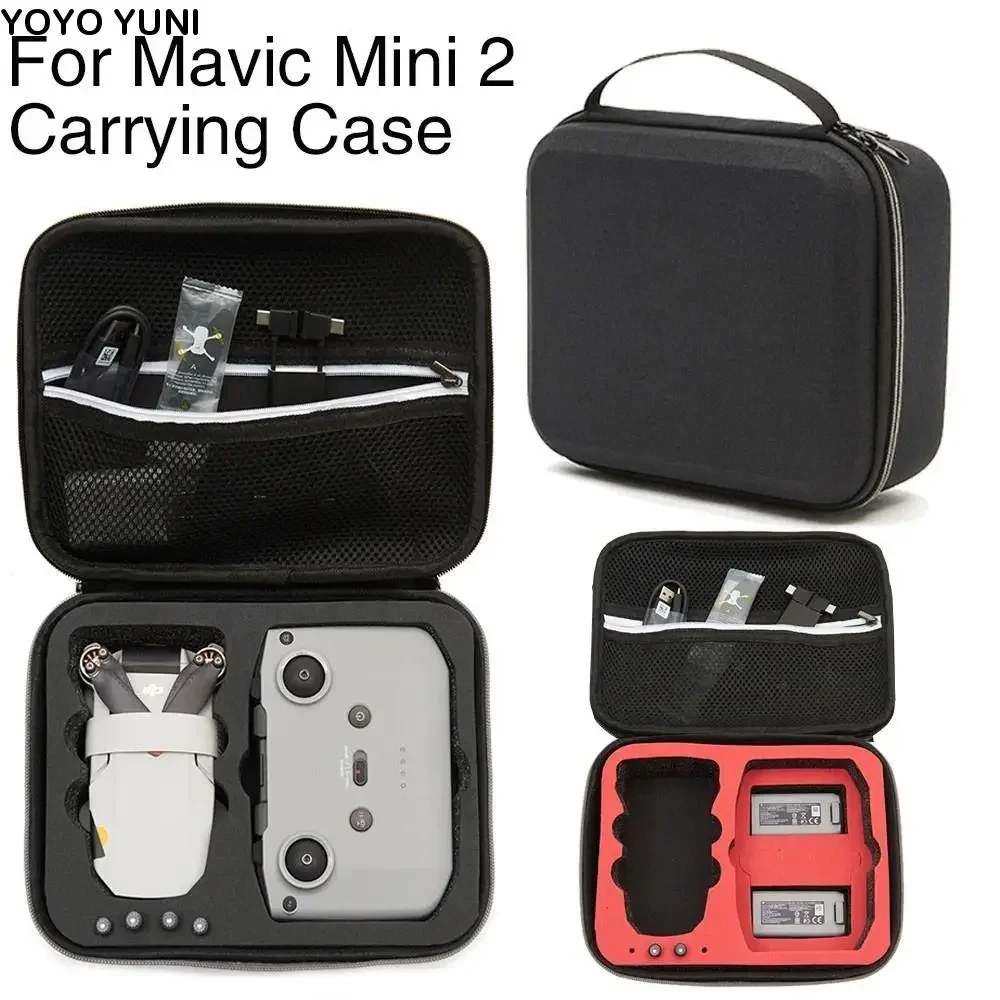 

Box Grey Black Drone Storage Bag Protective Bag For Dji Storage Bag For Dji Carrying Case For Dji Mini 2 Box For Dji Handbag